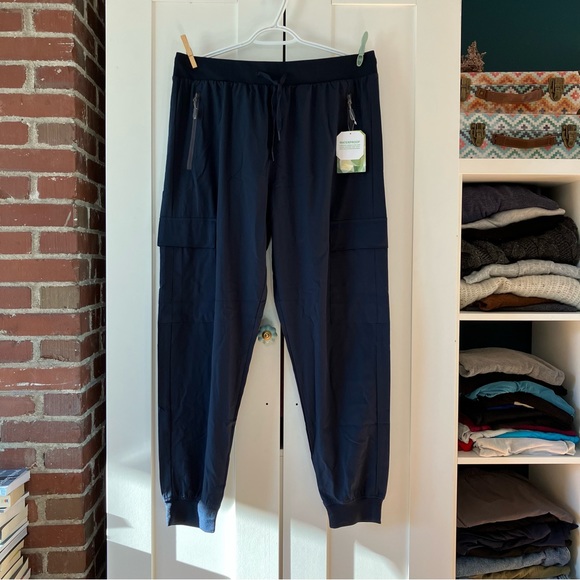 Navy lightweight joggers - Picture 6 of 6